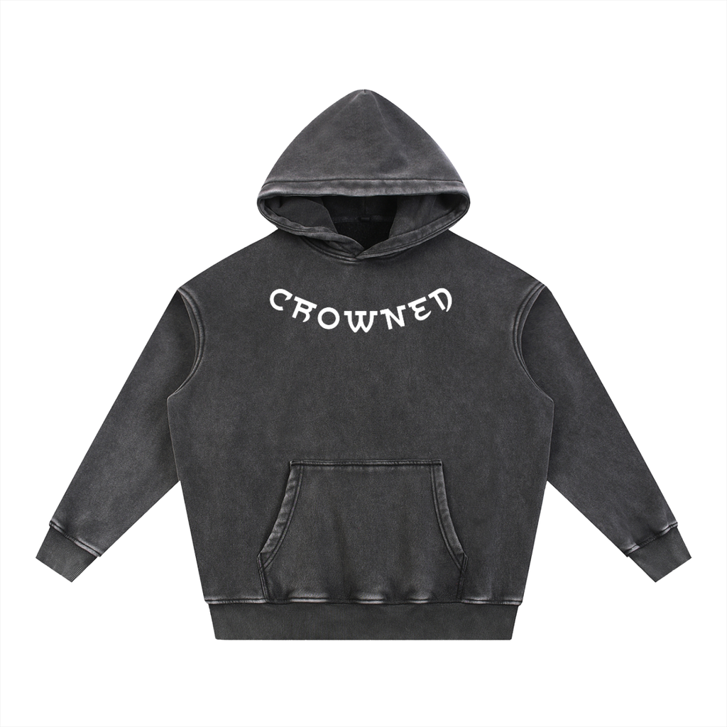 Crowned Series: Snow Wash Hoodie